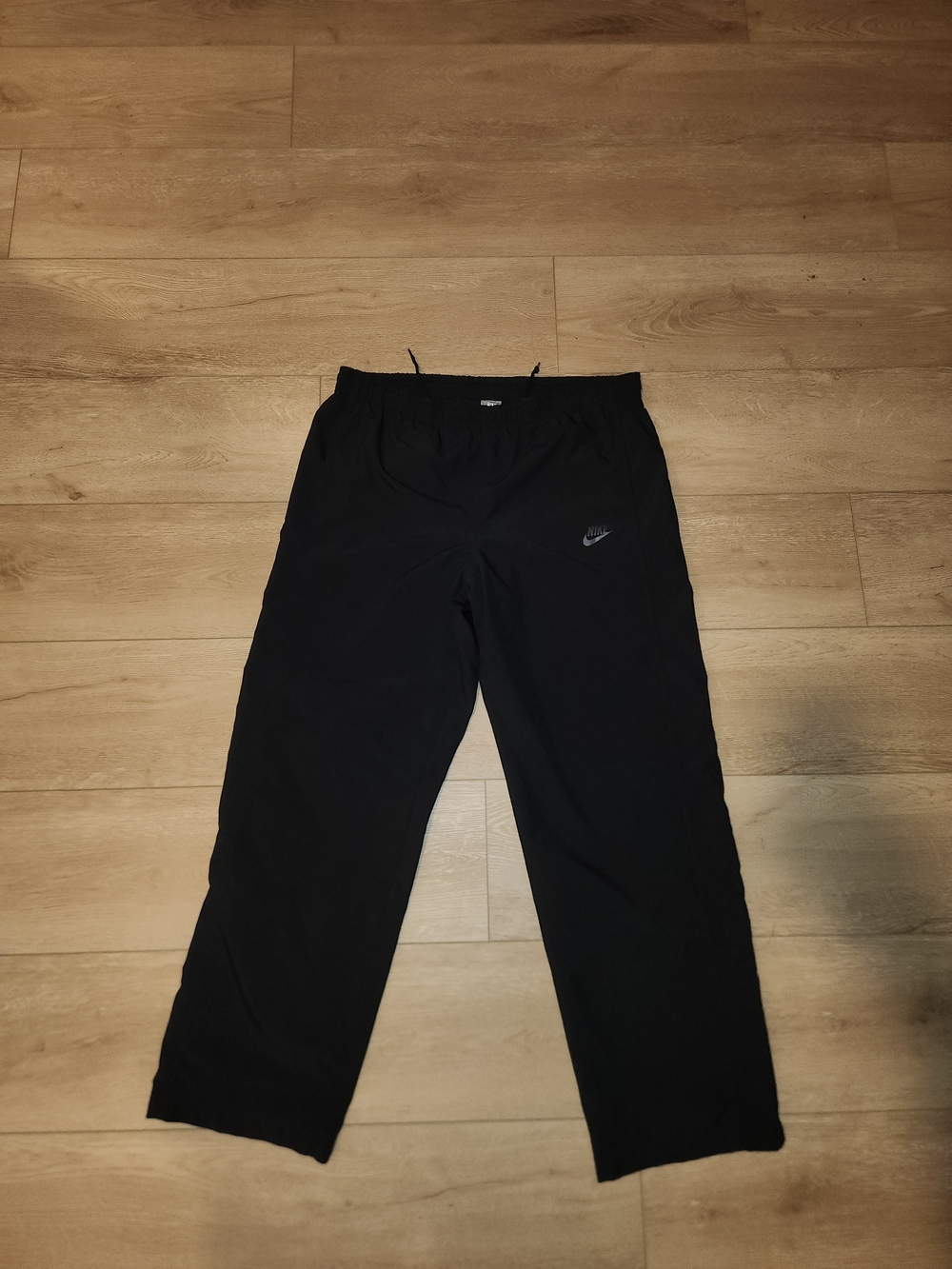 Vintage Y2K Nike Gray Tag Black Track Pants Mens Size Xtra L Like New Condition
